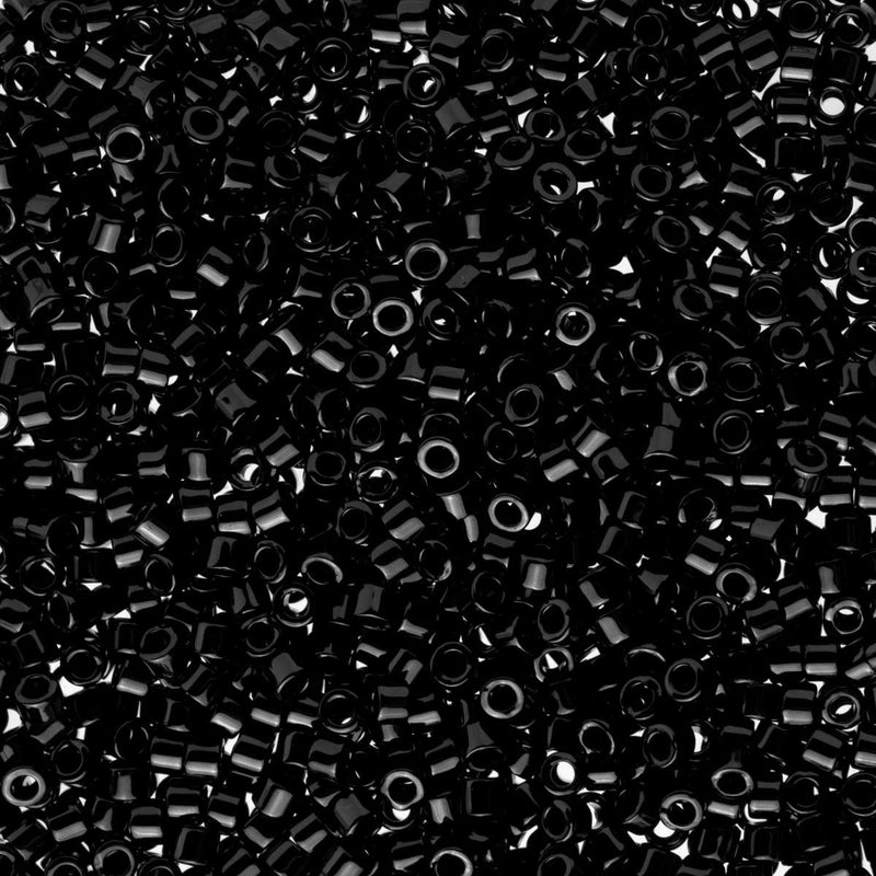 Miyuki Delica Seed Beads Bundle: Size 11/0, Midnight Palette Collection DB1, DB10, DB321-3 Tubes of 7.2 Grams - Image 3